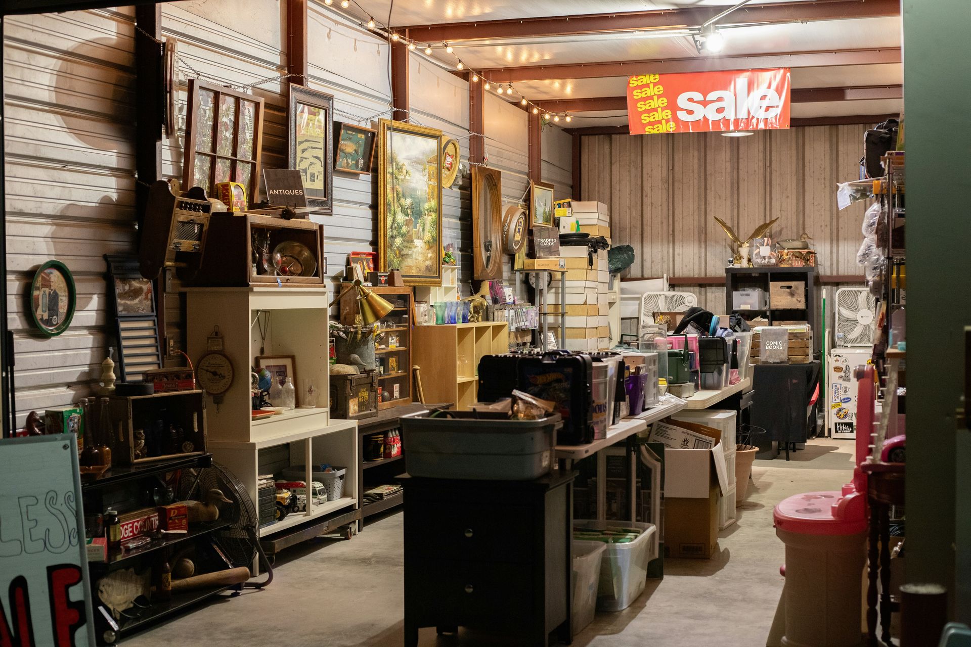 a store filled with lots of items and furniture